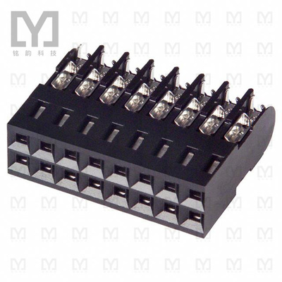 5-102398-6【CONN RCPT 16P IDC 22-26AWG GOLD】
