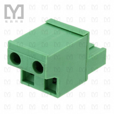 1806119【TERM BLOCK PLUG 2POS STR 7.62MM】