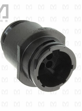 206705-4【CONN RCPT HSNG MALE 9POS INLINE】