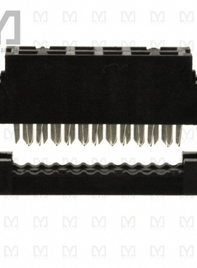 89947-712LF【CONN RCPT 12POS IDC 28AWG GOLD】