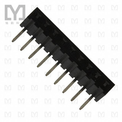 950509-5002-AR【CONN RCPT 9P 0.079 GOLD PCB R/A】