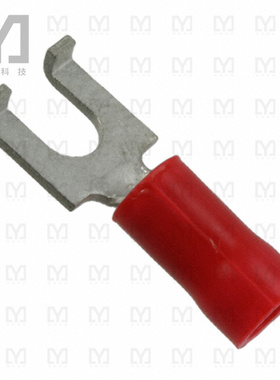 8-322249-1【CONN SPADE TERM 16-22AWG #6 RED】