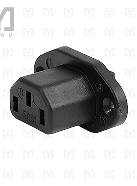 6182.0006【PWR ENT RCPT IEC320-2-2F PNL QC】