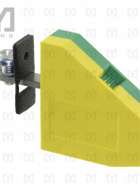 0709903【TERM BLK SCREW CLAMP 1POS GREEN】