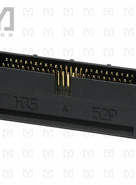 HIF6A-52PA-1.27DS(71)【CONN HEADER R/A 52POS 1.27MM】