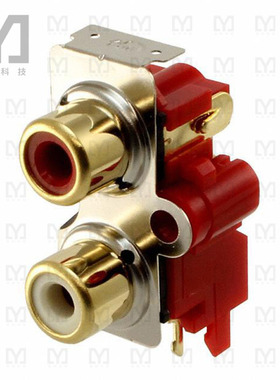 PJRAS1X2S01AUX【CONN RCA JACK MONO 3.2MM R/A】