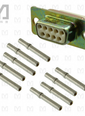 DEMA-9S【CONN D-SUB RCPT 9P PNL MNT CRIMP】