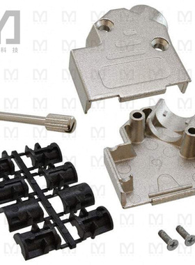 165X02689X【CONN BACKSHELL 9P 45DEG SHLD SLV】