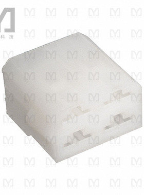 880110【CONN RCPT HSG 0.25 4POS NATURAL】