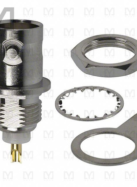 112424【CONN BNC RCPT STR 50 OHM SOLDER】