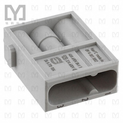 09140033002【MODULE MALE 3POS CRIMP】