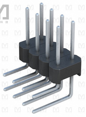 PEC04DBBN【CONN HEADER R/A 8POS 2.54MM】