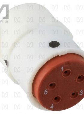 SJS860500【CONN RCPT HSNG MALE 5POS INLINE】