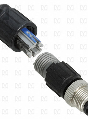 1641691【CONN PLUG MALE 4POS GOLD IDC】