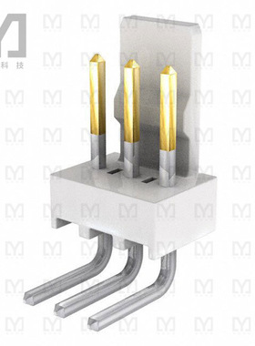 0022124032【CONN HEADER R/A 3POS 2.54MM】