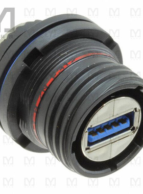 USB3FTV7AZNF312【CONN RCP USB3.0 TYPEA 9P PNL MNT】