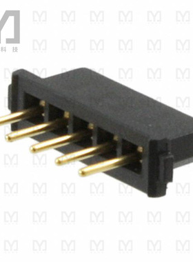 M80-8400545【CONN RCPT 5POS 0.079 GOLD PCB】