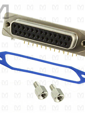 15-006613【CONN D-SUB RCPT 25POS R/A SOLDER】