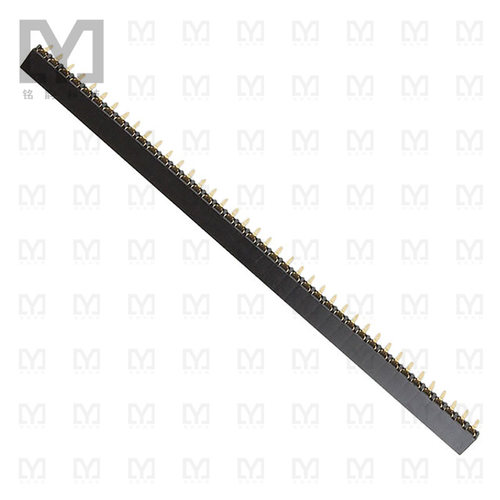HDR100IMP40F-G-RA-TH【CONN HDR 40POS 0.1 GOLD PCB R/A】