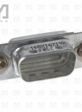 165X16719X【CONN CAP DB9 SOCKET W/FLANGE】