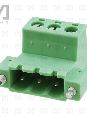 1825323【TERM BLOCK PLUG 3POS STR 5.08MM】