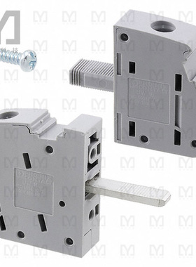 3073351【TERM BLK SCREW CLAMP 2POS GRAY】