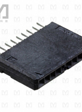 5-104192-2【CONN RCPT 10POS 0.05 GOLD PCB】