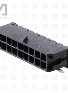 0430451810【CONN HEADER SMD R/A 18POS 3MM】