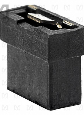 M22-1900005【CONN JUMPER SHORTING GOLD BLACK】