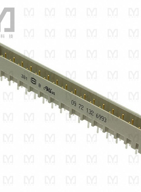 09721326993【CONN DIN HDR 64POS PCB GOLD】