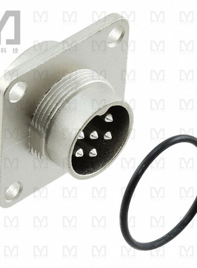 C091 31S006 100 2【CONN RCPT MALE DIN 6POS SOLDER】