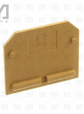 0279520000【CONN TERM BLK END PLATE RAIL BG】