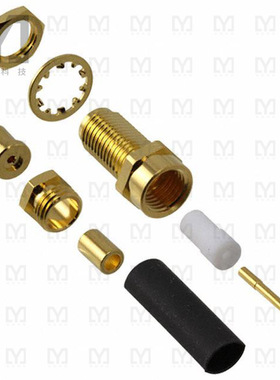 132220【CONN SMA JACK STR 50 OHM SOLDER】