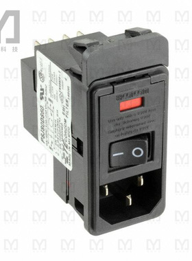 6-6609946-1【PWR ENT MOD RCPT IEC320-C14 PNL】