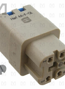 09200042733【INSERT FEMALE 4POS+1GND PUSH IN】