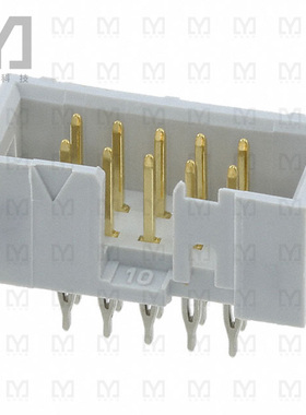 09185107329【CONN HEADER VERT 10POS 2.54MM】