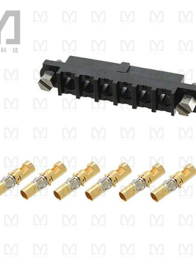 M80-4000000F1-06-325-00-000【RCPT 6POS SOLDER 12AWG GOLD】