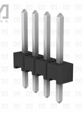 104346-2【CONN HEADER VERT 4POS 2.54MM】