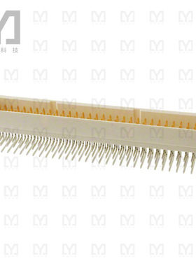 5536437-4【CONN DIN PLUG 96POS PCB RA GOLD】