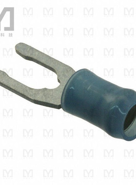 52421-3【CONN SPADE TERM 14-16AWG #8 BLU】