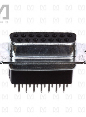 745185-7【CONN D-SUB RCPT 15POS VERT SLDR】