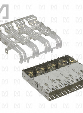 1761008-3【CONN SFP CAGE 1X4 PRESS-FIT R/A】