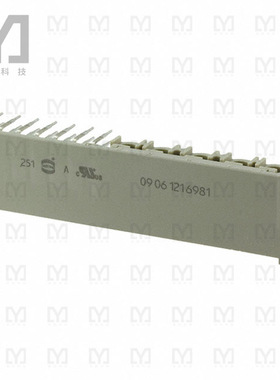 09061216981【CONN DIN HDR 26POS PCB RA GOLD】