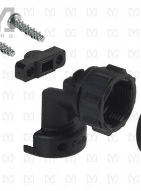 796379-2【CONN BACKSHELL W/CLAMP SZ 11 BLK】