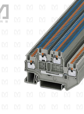 3208544【CONN TERM BLK FEED THRU 14-26AWG】