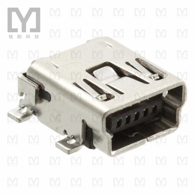 1734035-1【CONN RCPT USB2.0 MINI B SMD R/A】