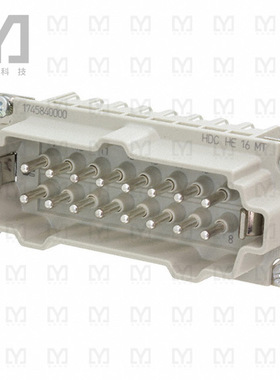 1745840000【INSERT MALE 16POS+1GND CLAMP】