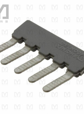 1733198【JUMPER TERM BLK 5POS FLAT PIN】