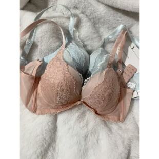 黛安性感蕾丝性感聚拢文胸女深V水袋加厚调整型内衣11 1986