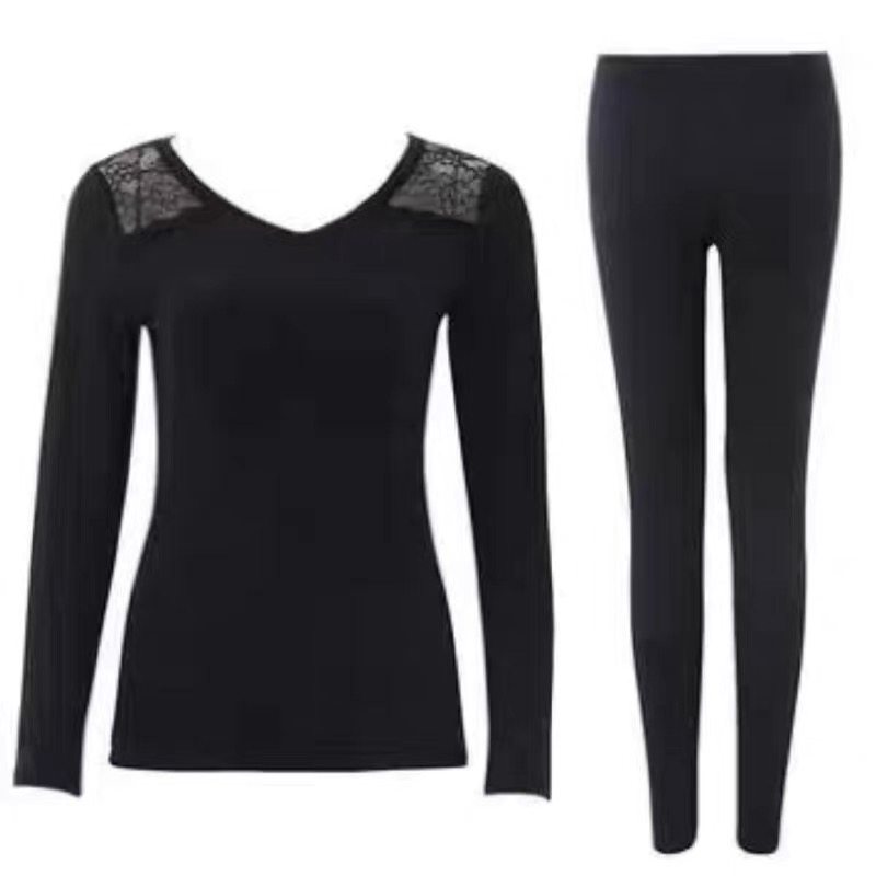 /黛安正品咖啡炭保暖舒适内衣V领秋衣长裤套装女H000043,女士内衣/男士内衣/家居服,保暖上装,淘宝优惠券,粉丝福利购,淘宝优惠卷